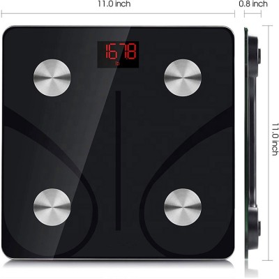 2021 smart fat electrical mini digital portable body weight scale